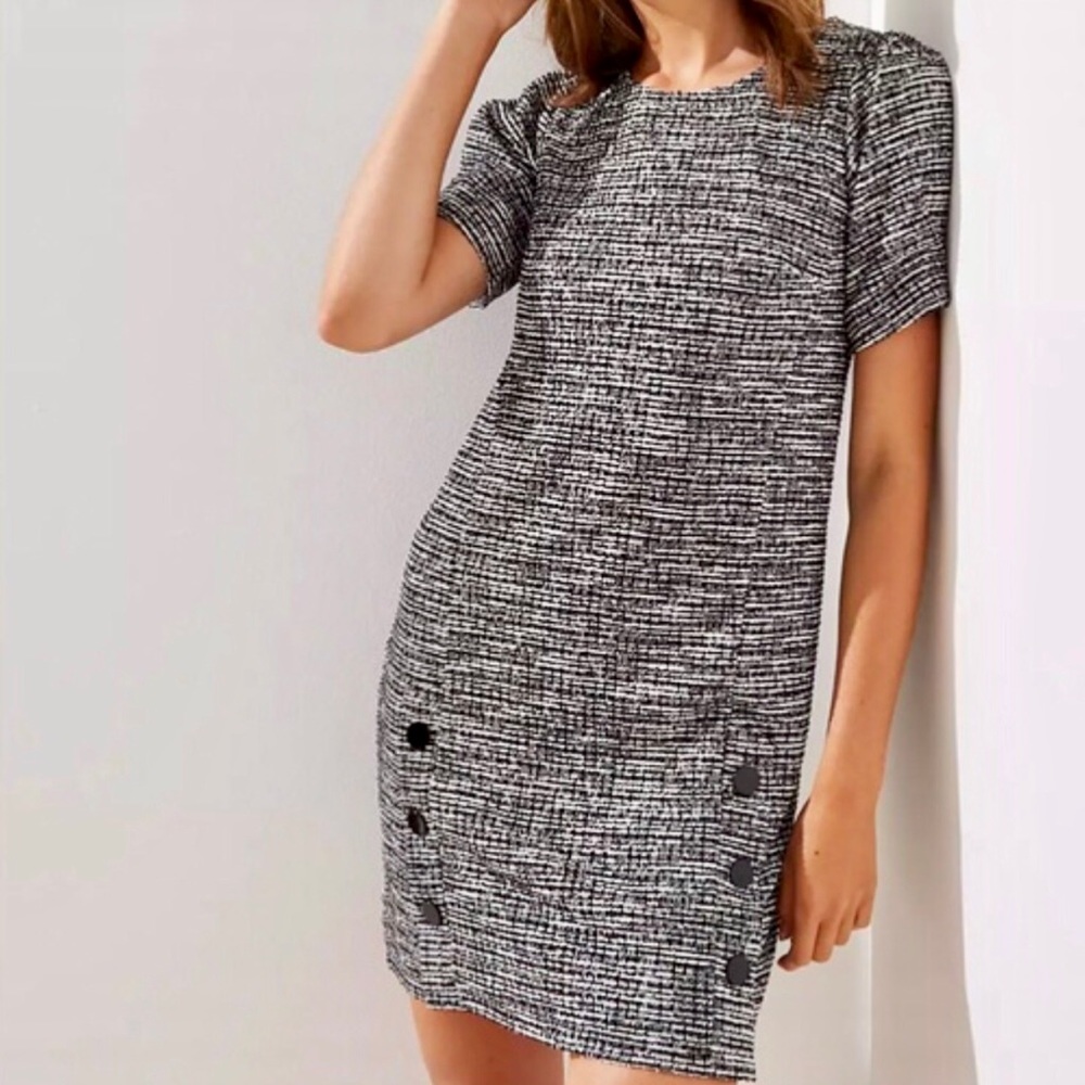 Loft tweed dress